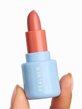REALHER Lipstick in Bold (Peachy Pink) NWT